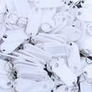 Key Ring Tags(100pcs white) M5I6