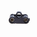 Dual 4mm Nickel Banana Plug Jack Connectors Binding Post Socket Test Probes JR