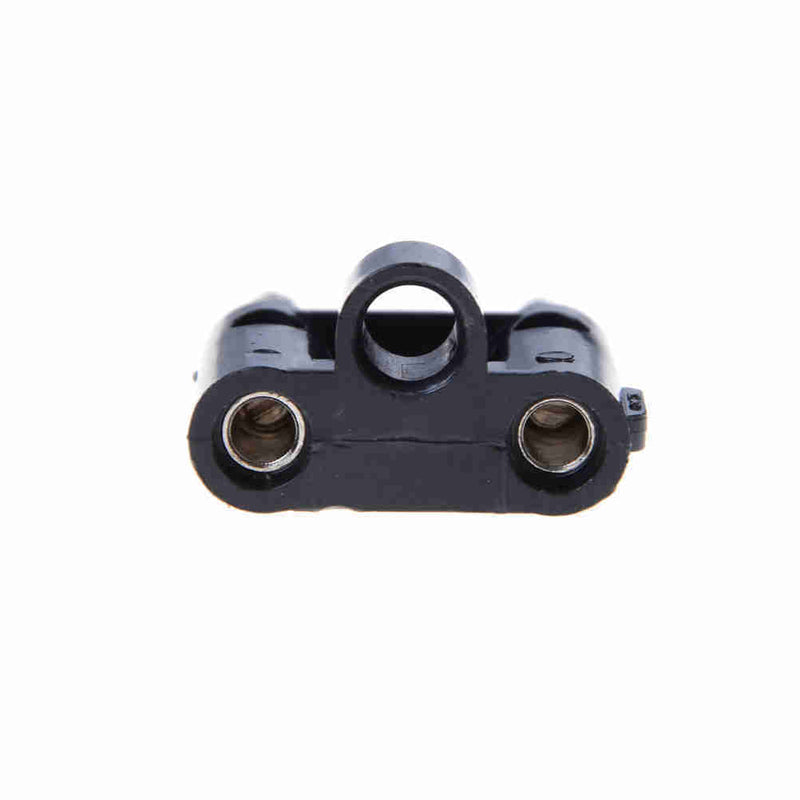Dual 4mm Nickel Banana Plug Jack Connectors Binding Post Socket Test Probes JR