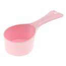 2Pcs Color Random Pet Feeding Shovel Plastic Cat Dog Food Scoop Feeding Spoon