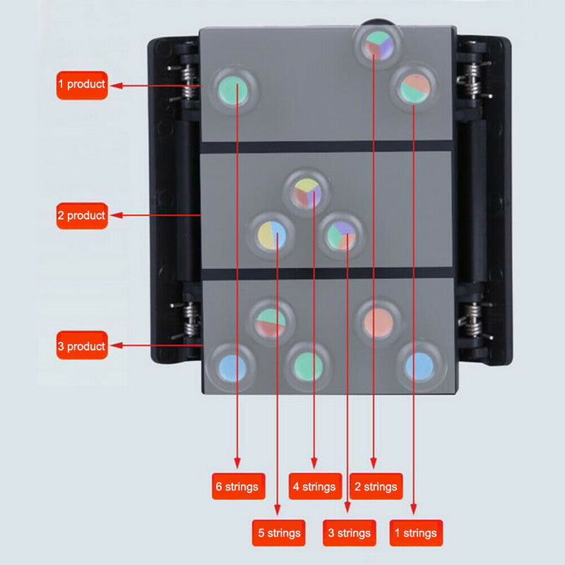 Guitar Chord Trainer Practice Tool Chords Guitar Finger Training for Beginners