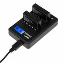 For Ahdbt-401 Go-Pro Hero4 Battery Usb Lcd Display Dual Port Charger For Go B3D5