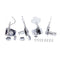 4 PCS String Tuning Pegs Machine Heads for Electric Bass 4R