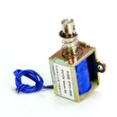 DC 12V Pull Type Open Frame Solenoid Electromagnet  5N Holding Force 10mm Stroke