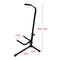 Folding Metal Guitar Stand Electric Acoustic Free Standing A Frame Stand Holder