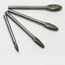 10 pcs Tungsten Steel Solid Carbide Burrs Rotary Files Diamond Burrs Set