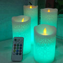 1Pcs Color Change Gradient Led Candles Remote Control Electronic Flameless  G8M3