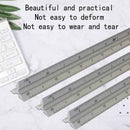 300mm Scale Ruler Set Small Large Measure Rule Metal Stainless Steel A1T8
