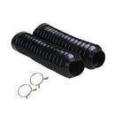Black Rubber 210mm Length Motorcycle Front Fork Shock Absorber