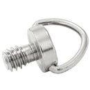 1Pc Hot New C Ring 1/4"-20 Camera Tripod Plate Steel Stainless Loading Screw JR