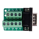 DB9 D-SUB 9 Pin Male Adapter RS232 to Terminal Connector Signal Module Gree N6K5