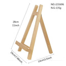 Wooden Mini Tripod Easel Mini Display Stand Adjustable Display Easel