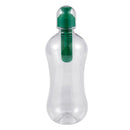 550ML Outdoor Water Bobble Hydration Filter Bottle Filtered Drinking, Green V8S8