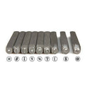 5/32 Inch Stamps Numbers Punctuation Stamp Set Punch Steel Metal Tool