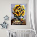 Sunflower 5D DIY Full Drill Rhinestone Diamond Painting Artcraft Home Decor