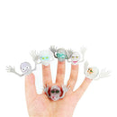 Mini Ghost Head Finger Puppet for Story Props Kid Egg Toys Gift (1pc Random
