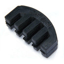 Black Rubber Practice Mute for 4/4 Violin