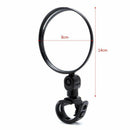 1 Pcs Bike Bicycle Handlebar Flexible Rear View Mirror Rear View Safety 360