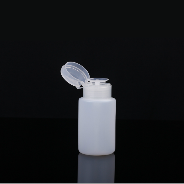160ml Nail Art Makeup Polish Plastic Pump Dispenser Bottle Remover
