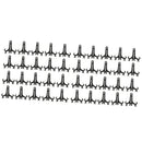40Pieces Plate Display Stand Pedestal Ornament Modern Display Stand Easel 5"