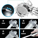3 In 1 High Pressure Showerhead Handheld Shower Head 3 with ON/Off/Pause F5H4