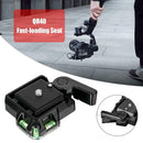 QR40 Camcorder Tripod Monopod Ball Head Quick Release Plate for DSLR Camera