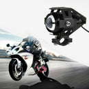 1pc 30W U5 Motorcycle Motorbike Headlight LED Fog Spot Lights Bulb & Switch