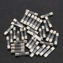 40 pieces Quick Action Type Glass Tube Fuses 0.5Amp AC 250V B6W1