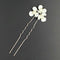 Bride Bridesmaid Wedding Party Hair Pin Womens Hair Stick Headwear White