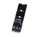 M.2/NGFF to USB3.0 PCI-E X16 Converter Adapter Graphic Card Cable Extender Panel