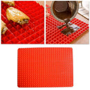 Pyramid Bakeware Pan Nonstick Silicone Baking Mats Pads Baking Oven A7P5