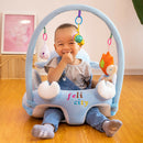 Baby Sofa Support Seat Cover Learning To Sit Plush Chair w/o Filler (Sheep)