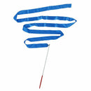 Gym Dance Ribbon Rhythmic Gymnastic Streamer Rod Twirling Blue