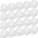 4X(20 Pieces Wire Place Card Holder Metal Card Holder Stand Wedding Name PlQ7B3)