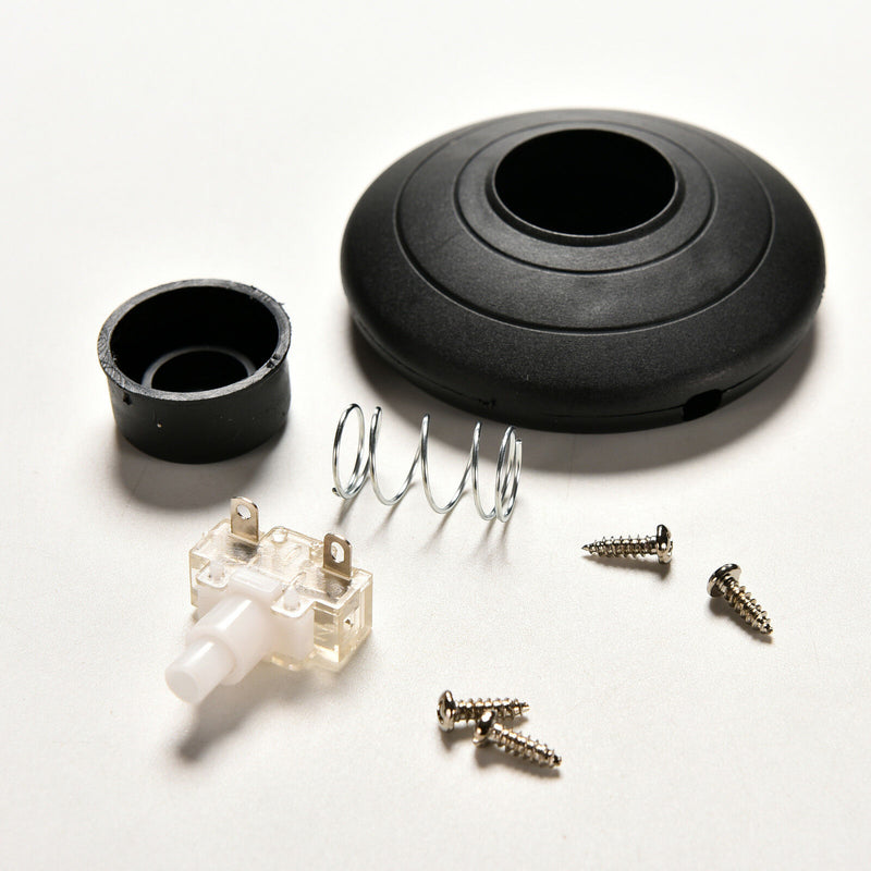 Black In-Line Inline Lamp Foot Push Switch Power Light Foot Switch LightingR JR
