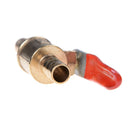 8mm 5/16" Hose Barb Inline Brass Water/Air Gas Fuel Line Shut-off Ball Valve  3C