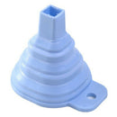 Novelty silicone folding funnel telescopic long Collapsible Style funnels f M7Q4