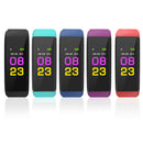 HOT 115PLUS Smart Band Support Heart Rate Blood Pressure Calorie Step Monit