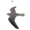 3 Realistic Plastic  Decoy Bird Pigeon Crow Scarer Scarecrow Garden Tree