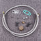 Universal T3 Turbo Turbocharger Oil Feed Line Adapter Kit M18 Bolts NPT Adapter