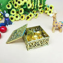 Plastic Treasure For Jewelry Gem Trinket Box Square Candy Box Treasure Ches