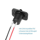 3X(Cigarette Lighter Distributor 12V Car Cigarette Lighter Adapter Socket f
