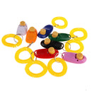 7pcs Pet Dog Training Adjustable Sound Key Chain Clicker Dog Tranining Toys Gift