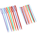 Colorful Crochet Weaving Tools Plastic Hand Sewing Knitting Needle 7cm 9cm
