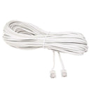 White Male 6P2C RJ11 Plug Telephone Fax Modem Line Cable, 14M for Landline  A4W8