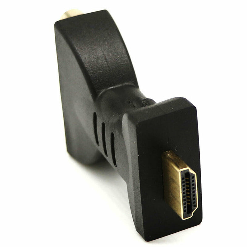 HDMI Male to 3 RCA Female Composite AV Audio Video Adapter Converter for TV  Del