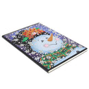 DIY Christmas Snowman Special Shaped Diamond Painting 60 Pages A5 Notebook