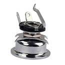 1/4'' Electric Guitar Mono Output Jack Plug Socket for  Guitar Chrome