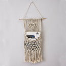 1X(Handmade Macrame Hanging Wall Tapestry Wedding Ceremony Backdrop Wall Ar