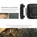 2PC Dustproof Silicone Cover Protecting For Insta 360 One R 4K Wide Angle Lens